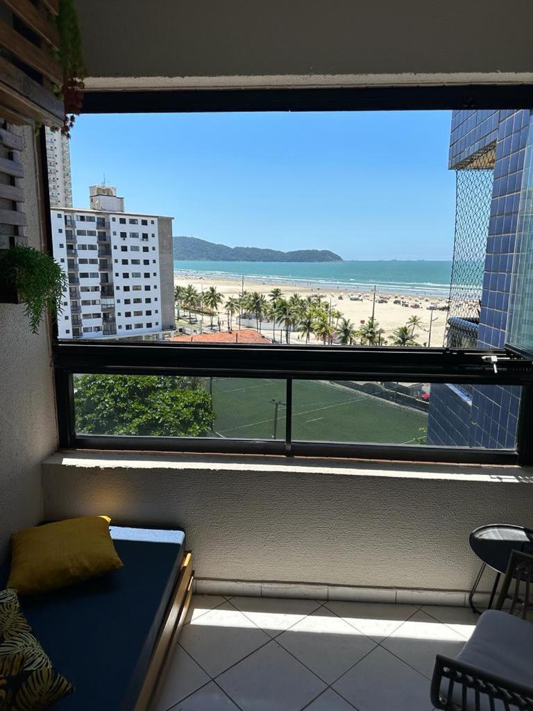 Apto Frente Mar Em Praia Grande Esterno foto